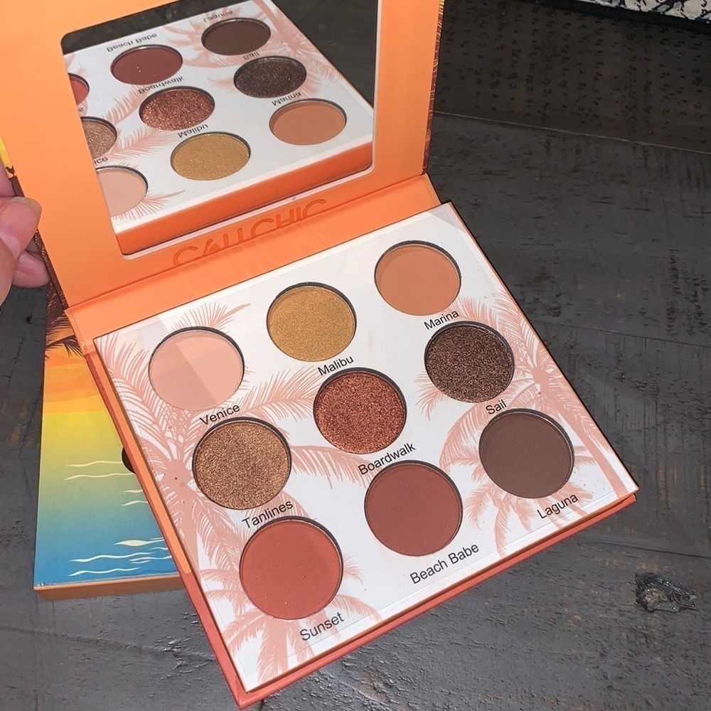 Beauty Creations Cali Chic Eyeshadow Palette 9 Shades Warm Nudes E9C-A